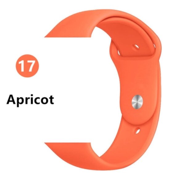 Accessories - NEW APRICOT Silicone Band For Apple Watch